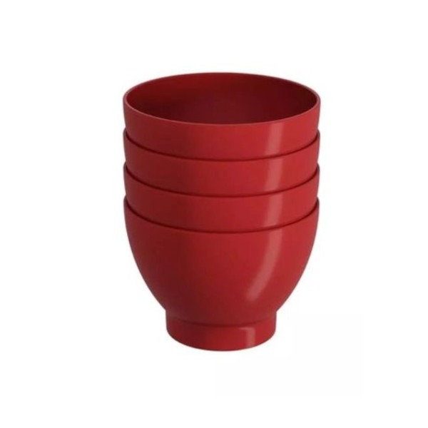 Cumbuca Bowl Vermelho - Praticidade e Estilo para Sua Cozinha