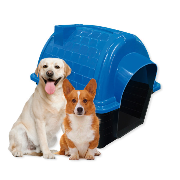 Casinha Pet N5 Iglu para Cachorro Azul