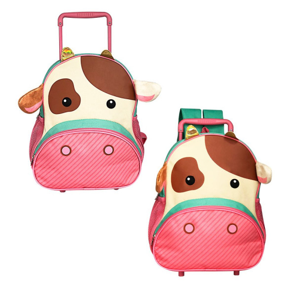 Mochila de Rodinha Infantil - Vaca