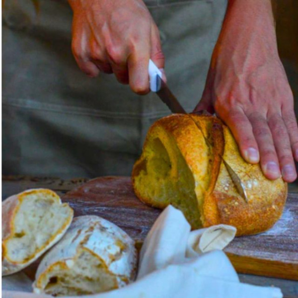 Faca Serrilhada Pão Bolo Inox 7 Polegadas Talher Branca