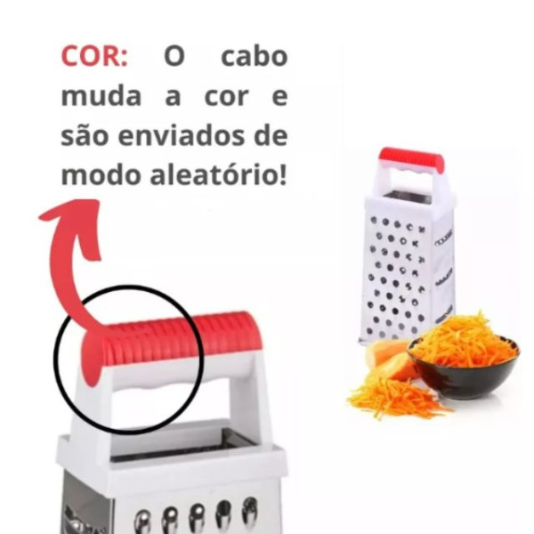 Ralador 4 Faces – Praticidade e Versatilidade na Cozinha